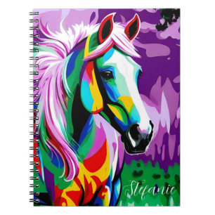 Cuaderno Pony colorido