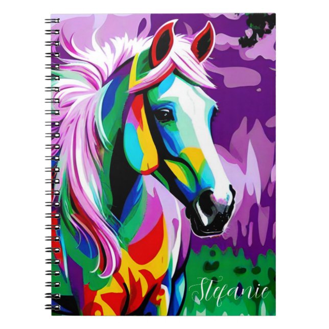 Cuaderno Pony colorido (Frente)