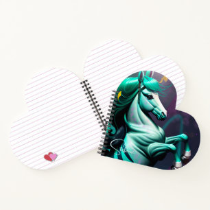 Cuaderno Pony de espíritu lindo 3 d 24