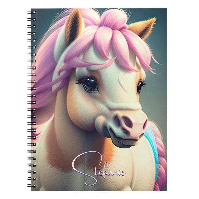 Cuaderno Pony Espíritu 3D 1 (Frente)