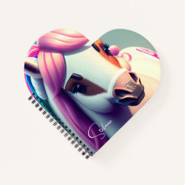 Cuaderno Pony Espiritual Cute 3d 2