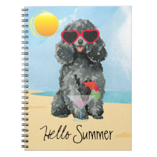 Cuaderno Poodle de juguete de verano