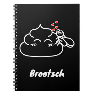 Cuaderno Poop in Love - Brootsch the PooPoo