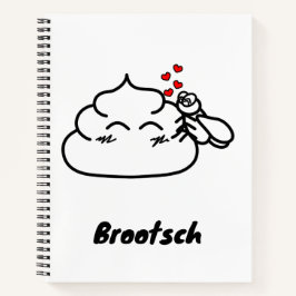 Cuaderno Poop in Love - Brootsch the PooPoo