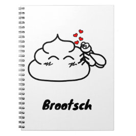 Cuaderno Poop in Love - Brootsch the PooPoo