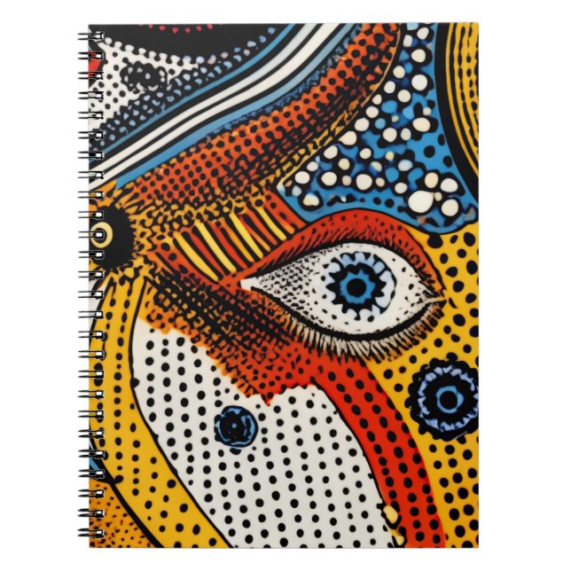 Cuaderno Pop Art Color Splash  (Frente)