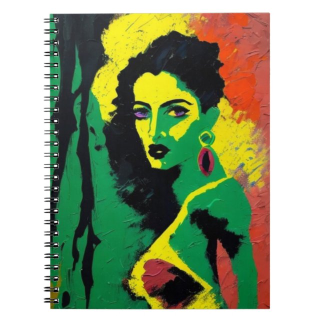 Cuaderno Pop Art Femenino (Frente)