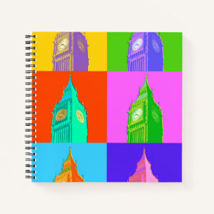 Cuaderno Pop Art Neon Big Ben