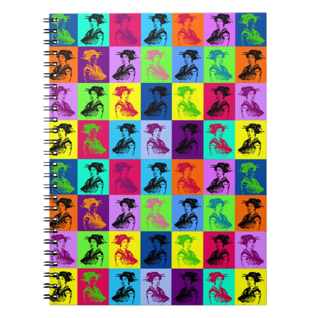 Cuaderno Pop Geishas (Frente)