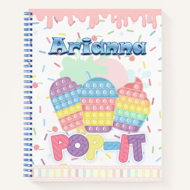 Cuaderno Pop it bloc de notas (Anverso)