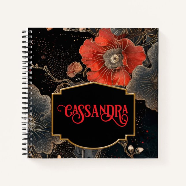 Cuaderno Popas celestes personalizadas (Anverso)