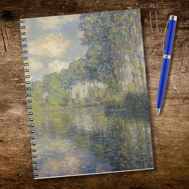 Cuaderno Poplares en el Epte - Monet (Subido por el creador)