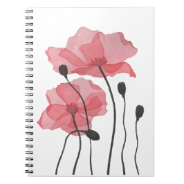 Cuaderno Poppies