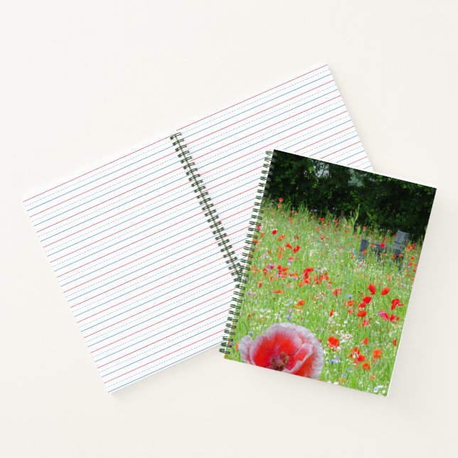 Cuaderno Poppies Field con Bloc EDS (Interior)