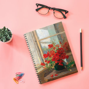 Cuaderno Poppies por la ventana Olga Wisinger-Florian