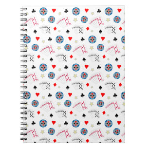 Cuaderno Póquer divertido y elegante