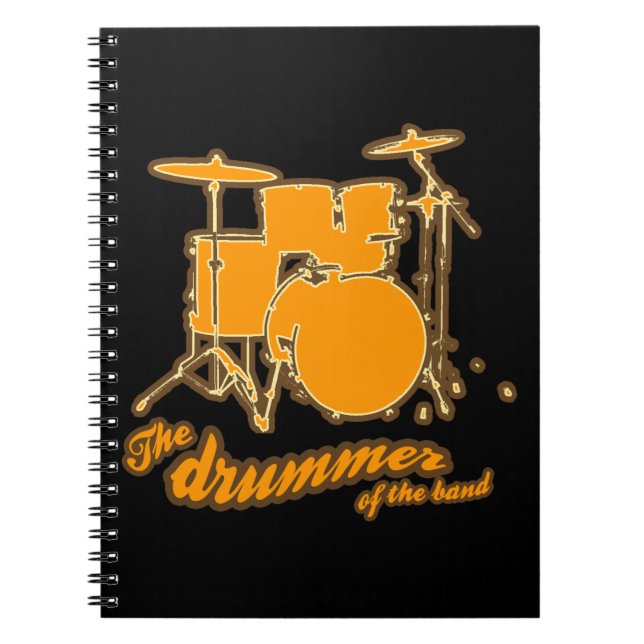 Cuaderno Por el baterista (Frente)