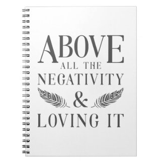 Cuaderno Por encima de la negatividad