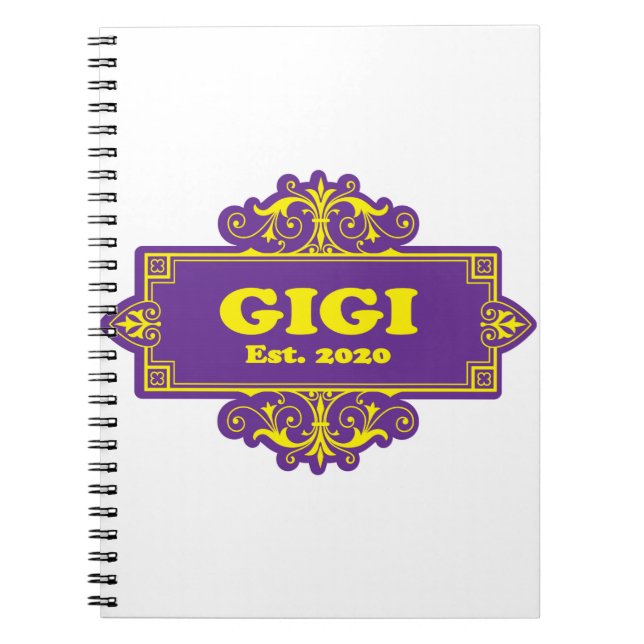 Cuaderno Por Ese Especial "GiGi 2020" (Frente)