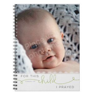 Cuaderno Por este niño reí - 1 Samuel 1:27
