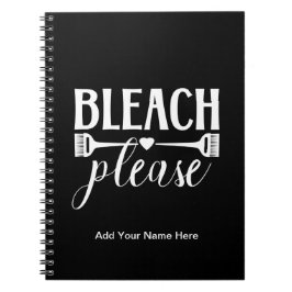 Cuaderno Por favor decolora - Diario de peluquero estilista