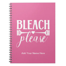 Cuaderno Por favor decolorar - Diario de estilista de peluq