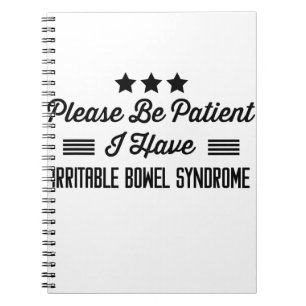 Cuaderno Por Favor Sea Paciente Tengo Síndrome Del Intestin