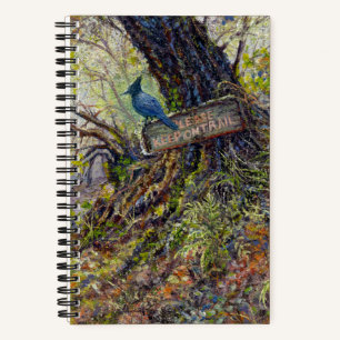 Cuaderno "Por favor, siga en senderos"