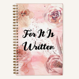 Cuaderno Por Lo Que Se Escribe Floral Journal