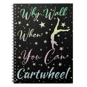 Cuaderno ¿Por qué caminar cuando se puede cartar la gimnasi