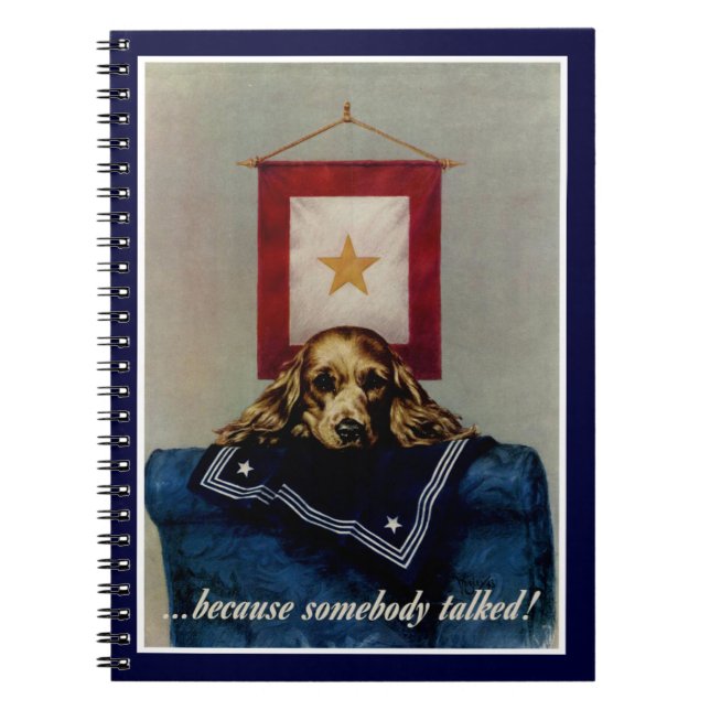 Cuaderno Porque alguien habló (Frente)