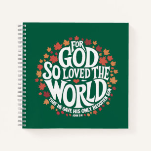 Cuaderno Porque Dios Amó Tanto al Mundo