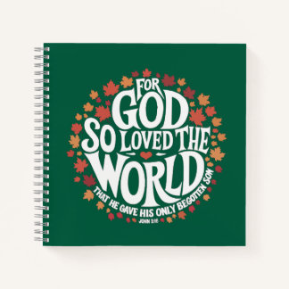 Cuaderno Porque Dios Amó Tanto al Mundo
