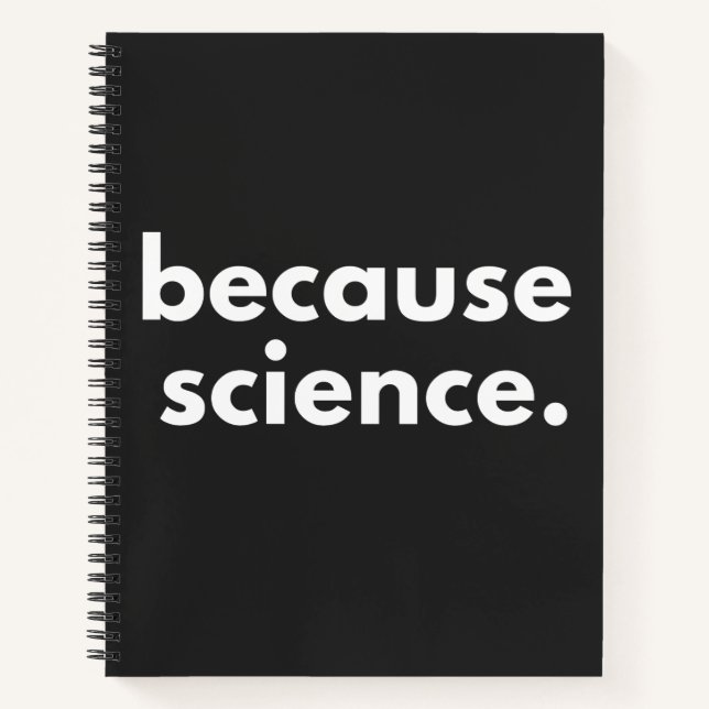 Cuaderno Porque la ciencia (Anverso)
