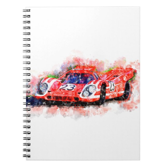 Cuaderno Porsche 917 Salzburgo (Frente)