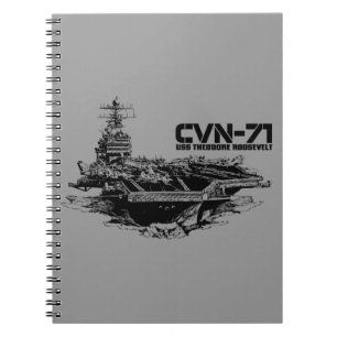 Cuaderno Portaaviones Theodore Roosevelt Fuji portátil
