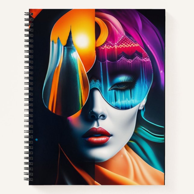 Cuaderno Portada de bloc de notas espiral (Anverso)