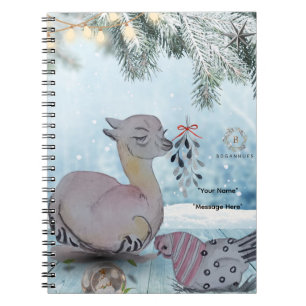 Cuaderno Portada de Boganhus "Eleze style Lama with Polka H