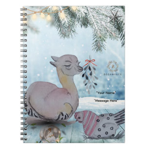 Cuaderno Portada de Boganhus "Eleze style Lama with Polka H