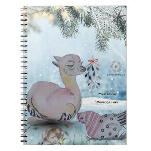 Cuaderno Portada de Boganhus "Eleze style Lama with Polka H