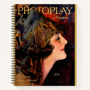 Cuaderno Portada de la revista Photoplay 1920