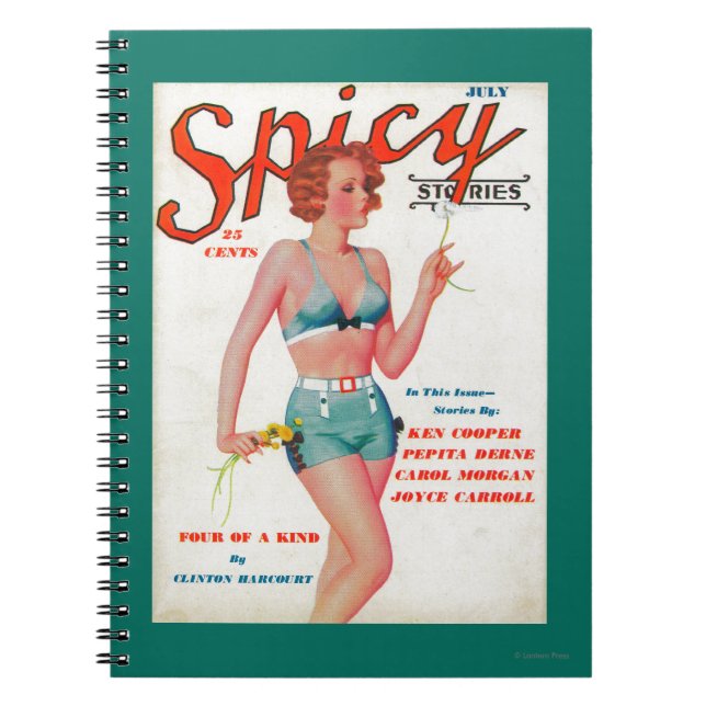 Cuaderno Portada de Spicy Magazine (Frente)