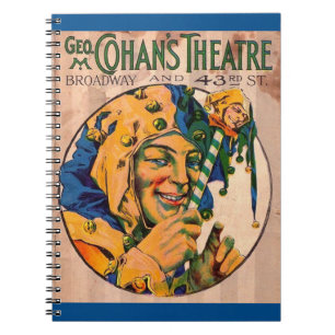 Cuaderno Portada del teatro de Cohan en los años 20