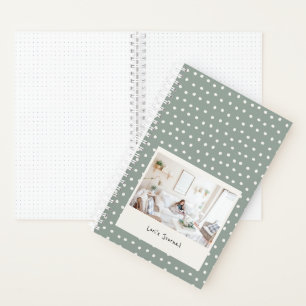 Cuaderno Portada personalizada de fotografía en bala
