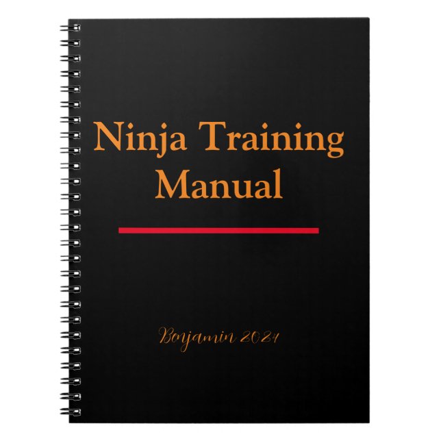 Cuaderno Portadas personalizadas del Manual de Formación Ni (Frente)