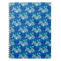 Portapapeles de Pulpo Azul Adorable