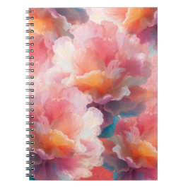 Cuaderno Portapapeles floral