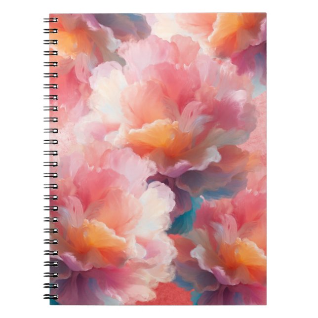 Cuaderno Portapapeles floral (Frente)