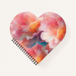 Cuaderno Portapapeles floral