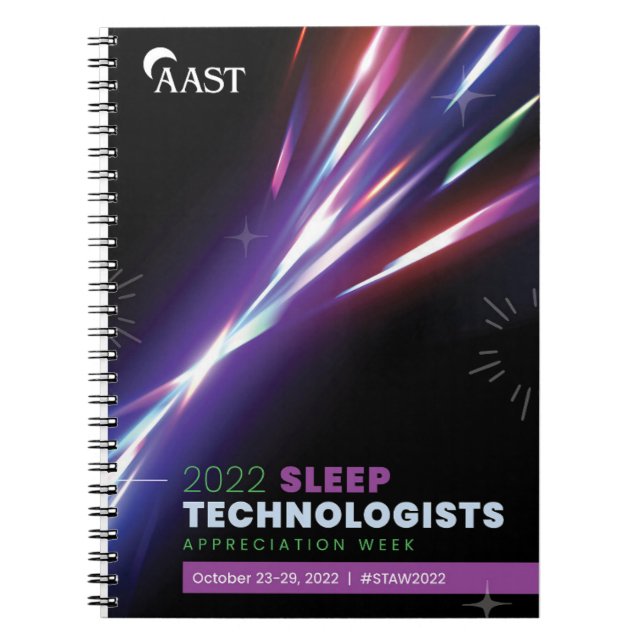 Cuaderno portátil AAST STAW 2022 (Frente)